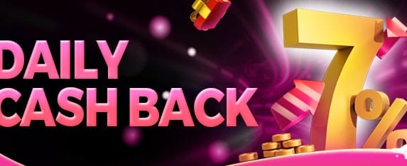 VIP Weekly Cashback Special promotion